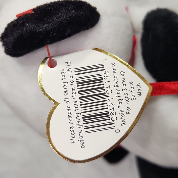 🕸Vintage Ty Beanie Baby "Fortune" Panda Bear 1998 P.E. Pellets - Picture 10 of 12